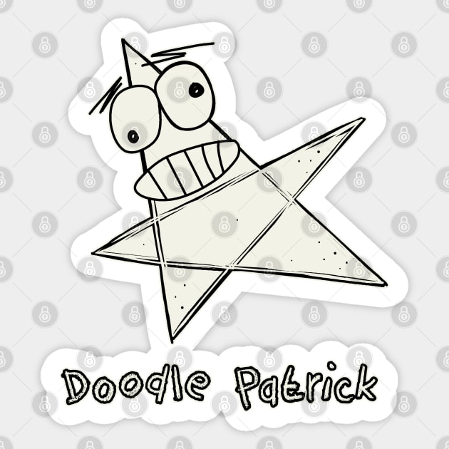 Doodle Patrick Sticker by valentinahramov